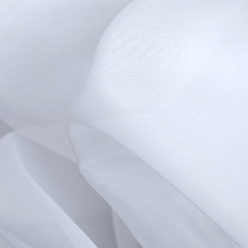 Vit organza ren tyg bröllopsfest draperier bakgrund gardin stå båge dekoration foto monter bakgrund fest gardiner