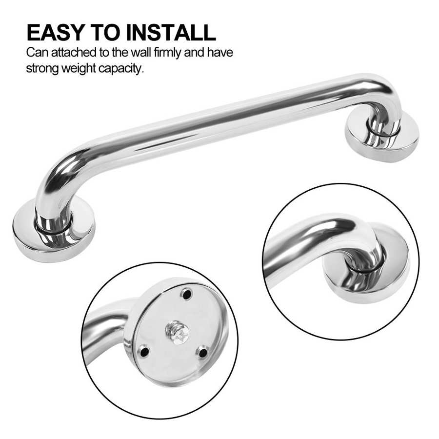 30cm Thicken Stainless Steel Bathroom Bathtub Grab Bar Safety Hand Rail for Bath Shower Toilet Bath Hand Rail
