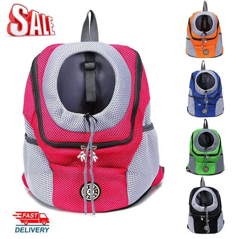 Huisdier Draagtas Hond Carrier Cat Carrier Hond Rugzak Mesh Doek Reistas Borst Pakken Ademend Hond Vervoer Rugzak Voor Dieren