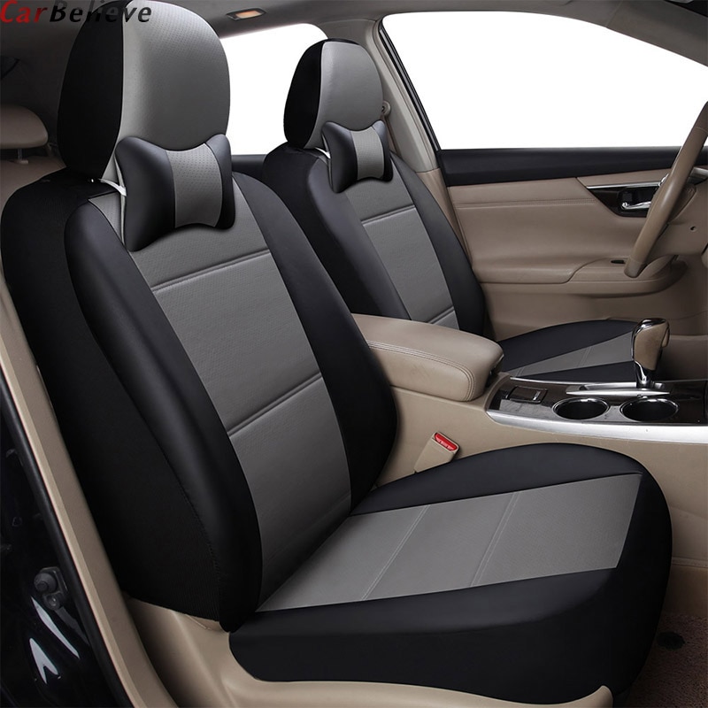 2 Stuks Auto Seat Cover Voor Ford Focus 2 3 S-MAX Fiesta Kuga Ranger Accessoires Mondeo Mk3fusion Covers Voor Voertuig zetels