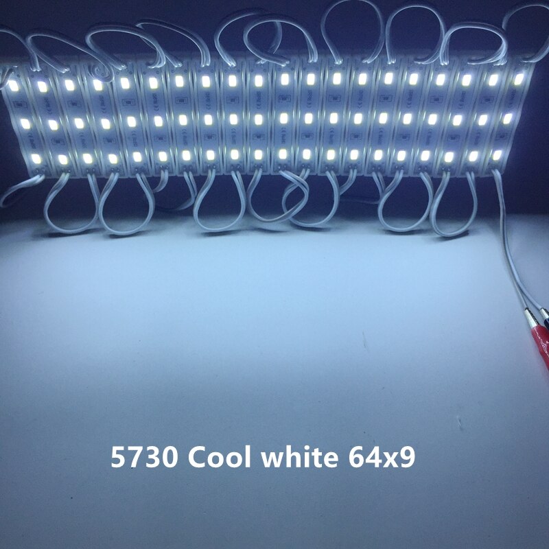 Modules LED étanches de , 2835 5730 5630, dc 12v, éclairage Super lumineux, 20 pièces par lot