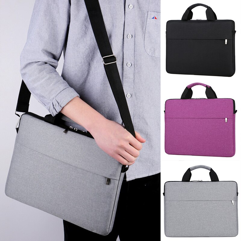 Bolsa impermeable para portátil, 40x30cm, para Macbook Air Pro 13, 15, bolso de hombro para ordenador, maletín