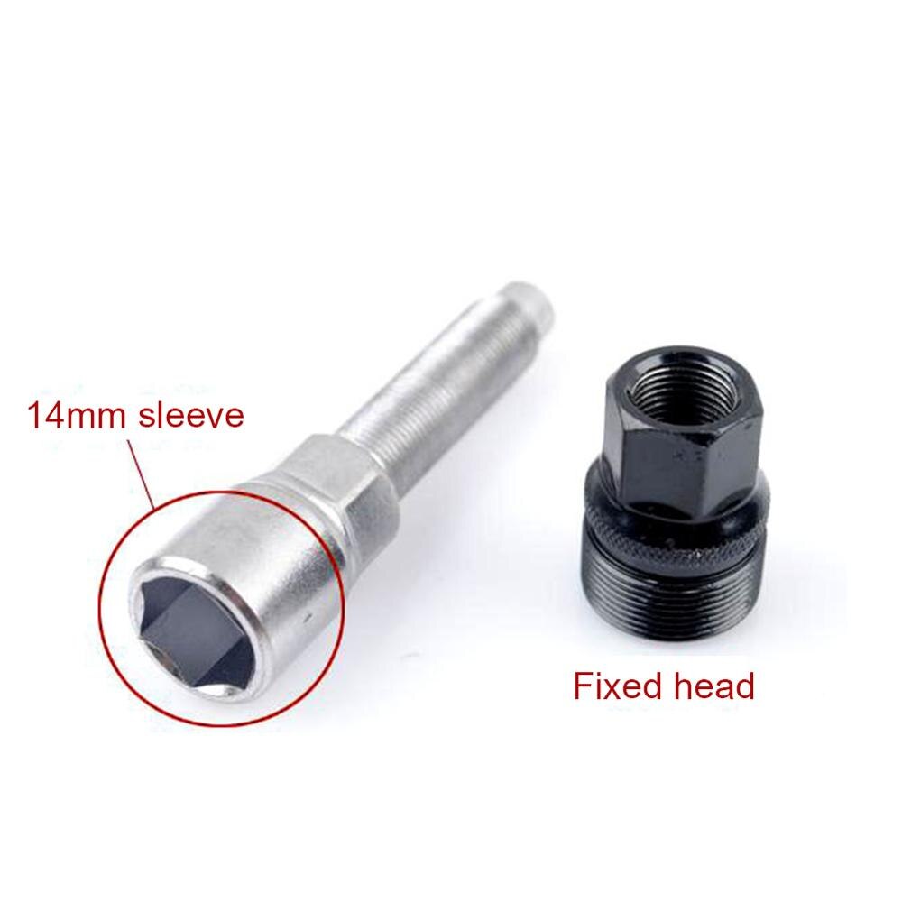 4 stücke Fahrrad Reparatur Werkzeug Sets Radfahren MTB Bike Kette Kurbel Rad Extractor Boden Halterung Center Pedal Achse Entferner