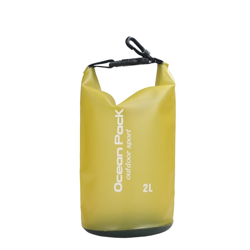 2L 5L 10L all'aperto Borsa Nuoto Impermeabile asciutto sacco Sacchetto di Immagazzinaggio fiume rafting kayak campeggio Viaggi Acqua Barile