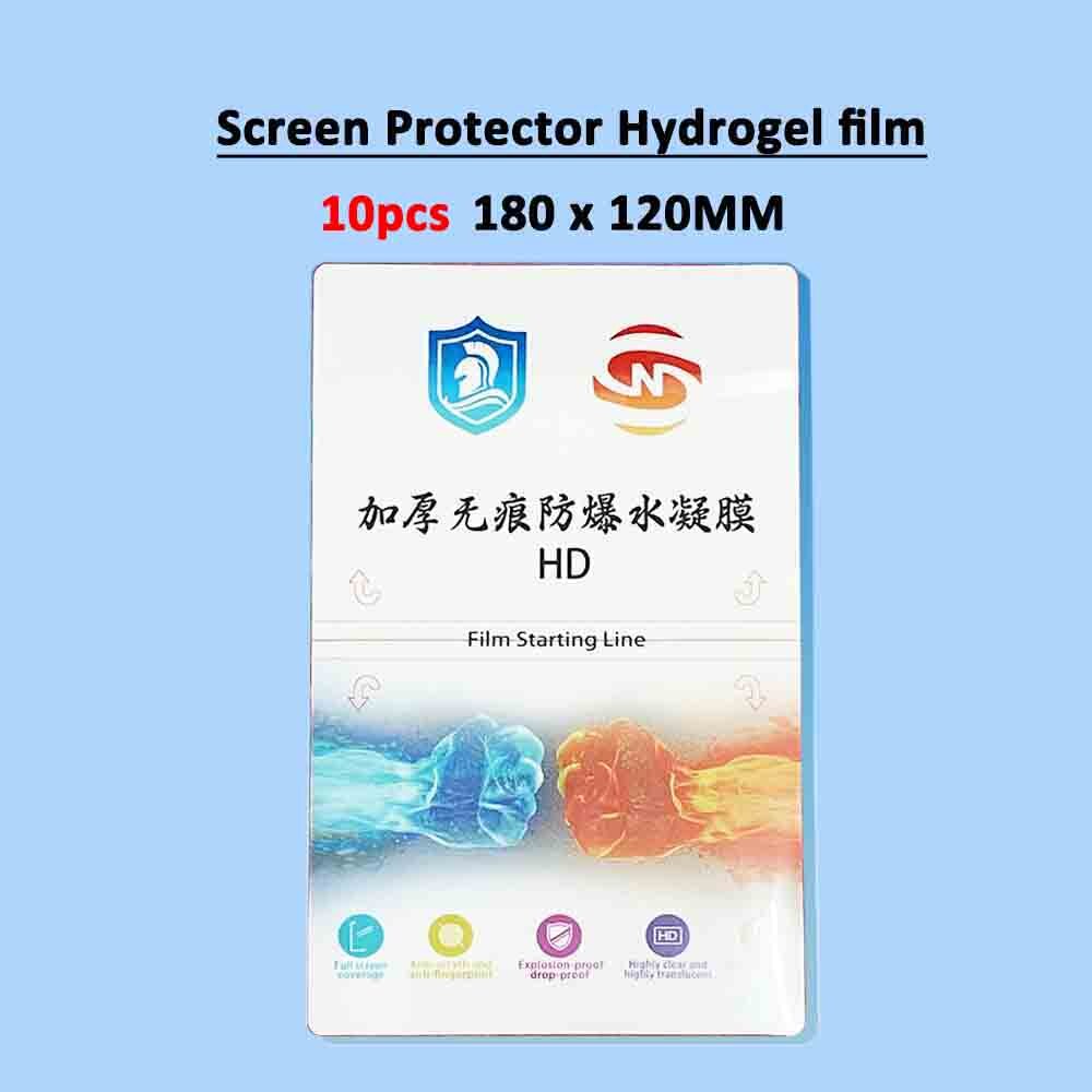 10Pcs TPU Soft Self-Healing Film Phone Screen Protector Flexible Hydrogel Sheet For Hydraulic Movies Cutting Machine Plotter: 10Pcs Thickness Film
