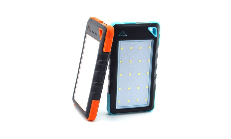 Campinglampe 20000 ma mobil strøm campinglampe lader bærbar nødlys ledet teltlampe