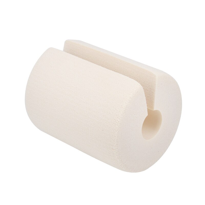 Tope de puerta de espuma para el hogar, Protector de esquinas para bordes de escritorio, seguridad para bebés, cuña de protección para puertas de niños, 1 unidad