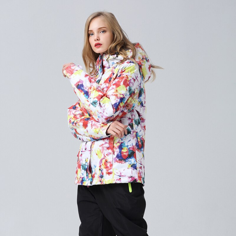 Women Ski Suit Brands Winter Warm Waterproof Windproof Clothes Snow Pants and Jacket Skiing and Snowboarding Suits