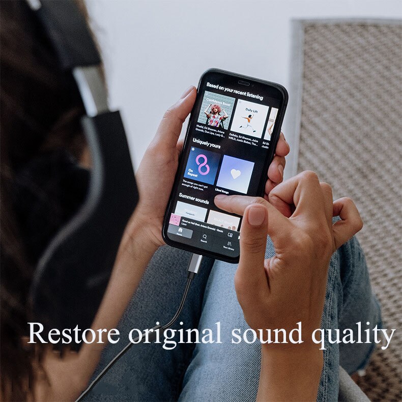 Amplificateur de casque de Type C à 3.5mm pour Google Pixel 2/3/4XL,Samsung Galaxy iPad