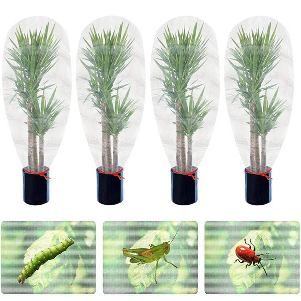 Plant Cover Bag Wind-Prevent Breathable Nylon Garden Netting Mesh for Garden Greenhouses Cut-out Insect Cover