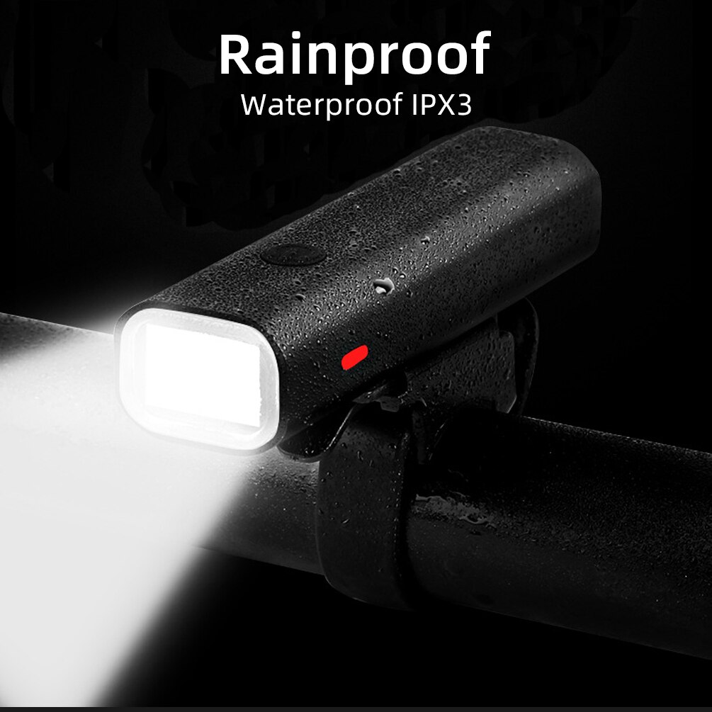 TWTOPSE-Luz para bicicleta plegable, lámpara de 400 lúmenes con estante para Brompton 3, SIXTY PIKES Dahon Tern Crius, resistente a la lluvia, con USB
