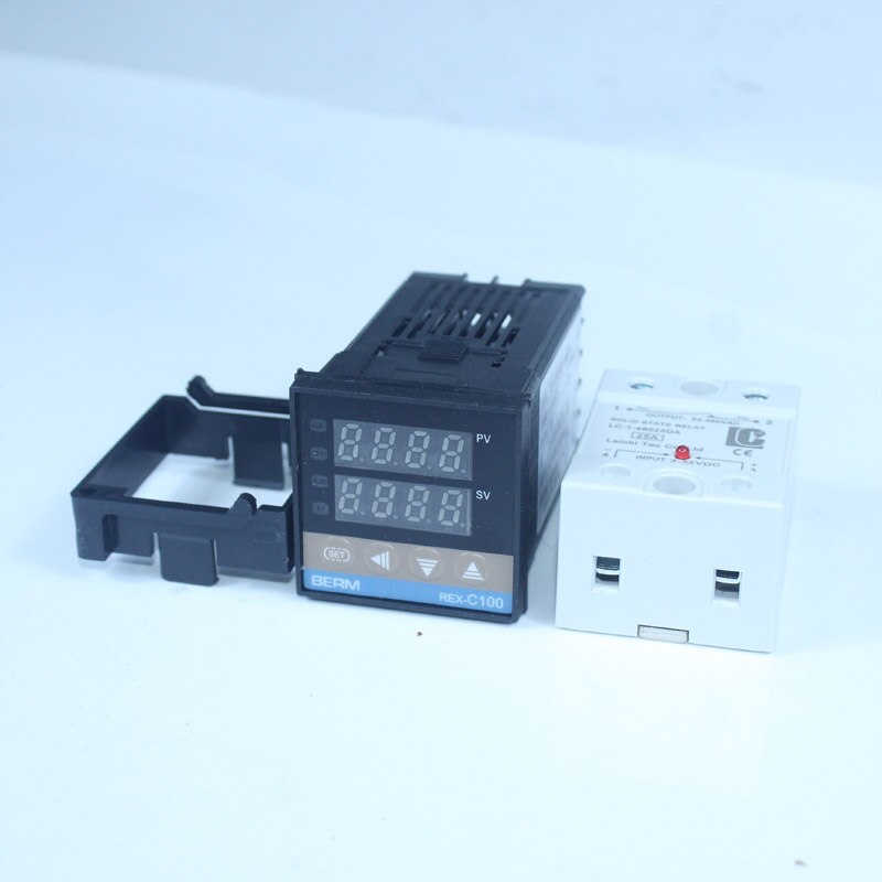 Solid State Relais Digitale Temperatuur Controller Berm CX100 Relais Of Ssr Output Pid Elektronica Verwarming Controlerende