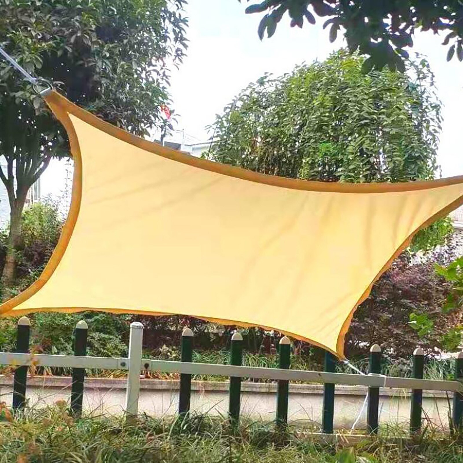 Garden Accessories 3x3 Courtyard Garden Swimming Pool Oxford Cloth Guard Outdoor Canopy Shade Sail Swimming Pool Awning