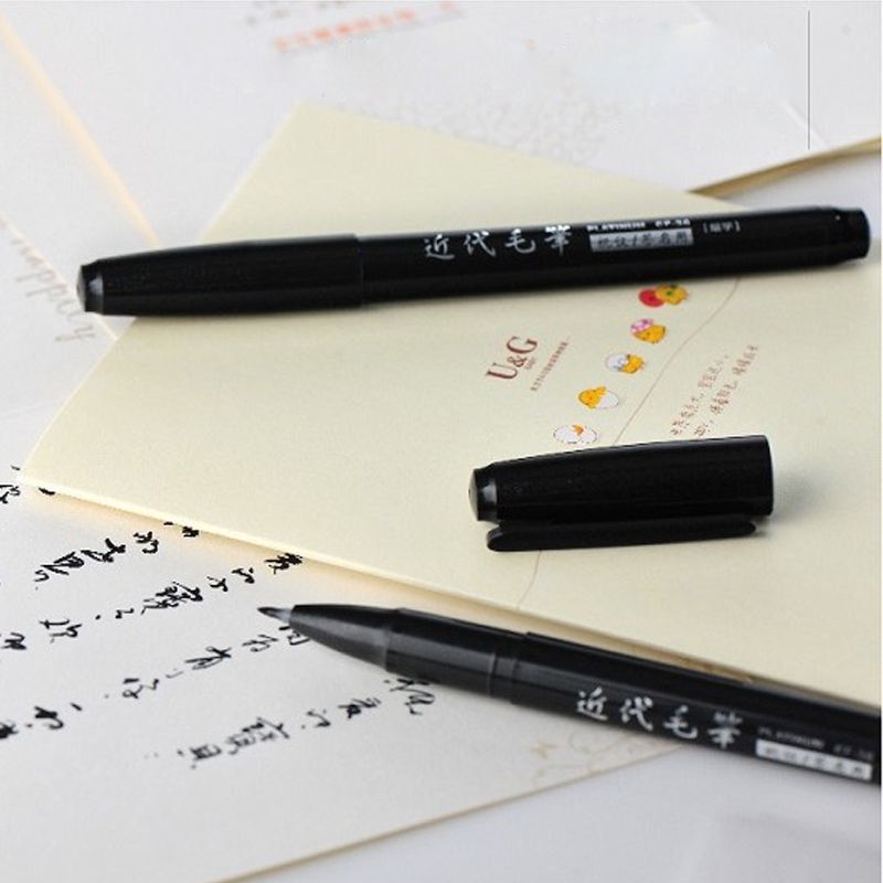 brush pen 10 pieces a set writing brush JAPAN Platinum CF36 brushes for writing and painting Art pen