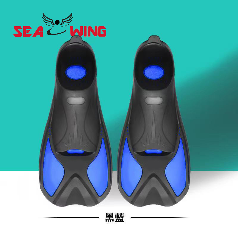 Aletas de entrenamiento de natación para principiantes con múltiples especificaciones de colores, zapatos de rana de entrenamiento de buceo originales de fábrica: L / Rojo