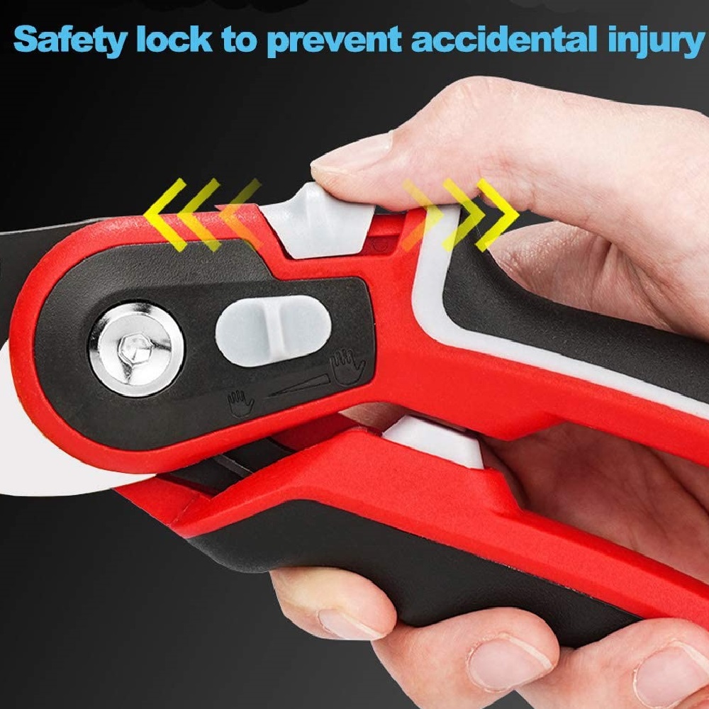 DELIXI Garden Shears Orchard and Garden Pruning Tools Pruning Shears Fruit Pruning Shears Hand Tools Plants Pruning