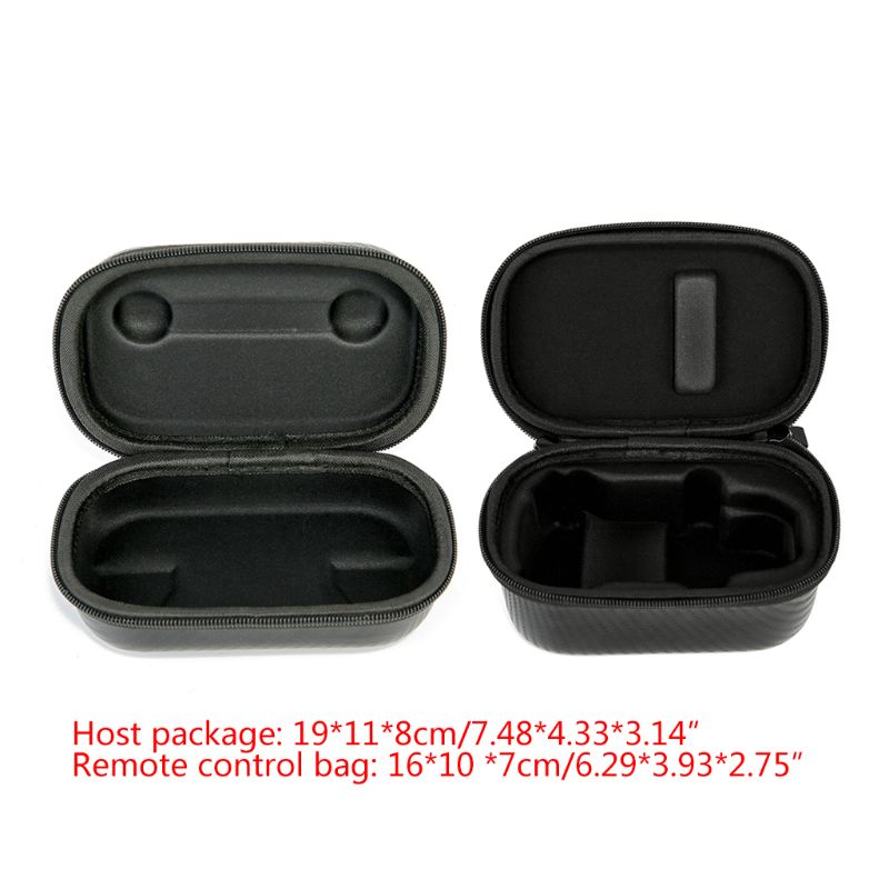 Pu / nylon opbevaringspose vandtæt bæretaske til dji mavic mini drone fjernbetjening 667c