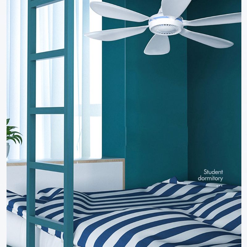6 Blade 220V Silent Household Dormitory Bed Hanging Fan 20W Electric Ceiling Fan B95C