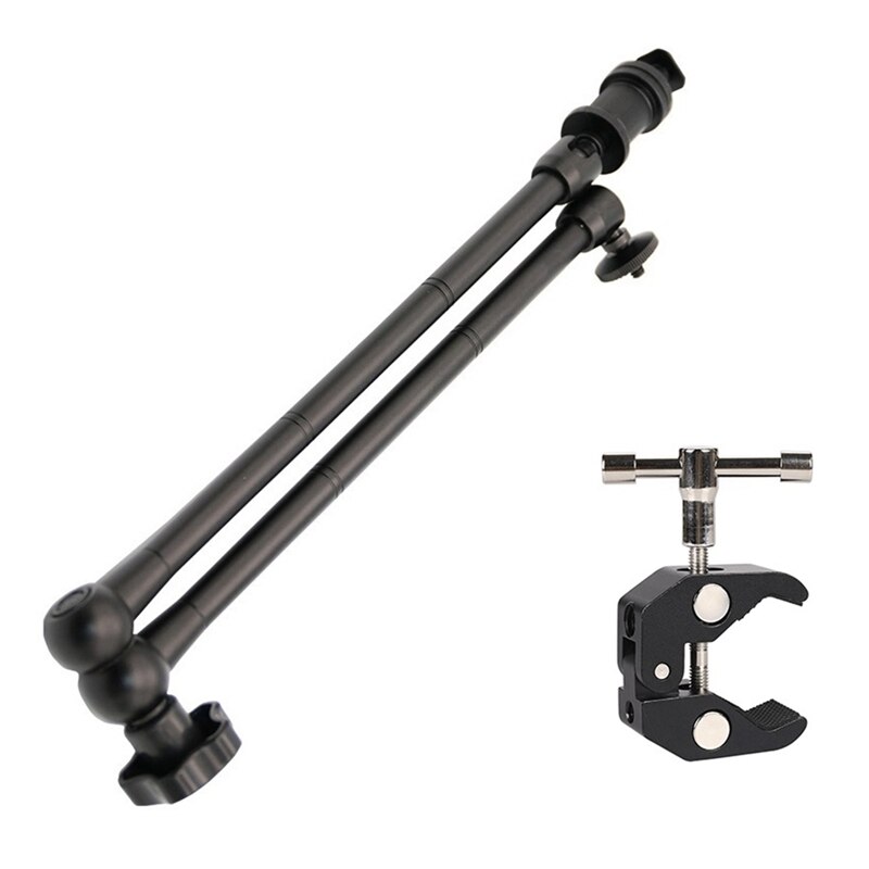 Camera Accessories 20 Inch Magic Hand Magic Arm Monitor Lcd Screen Camera Universal Bracket With Crab Claw Clamp: Default Title