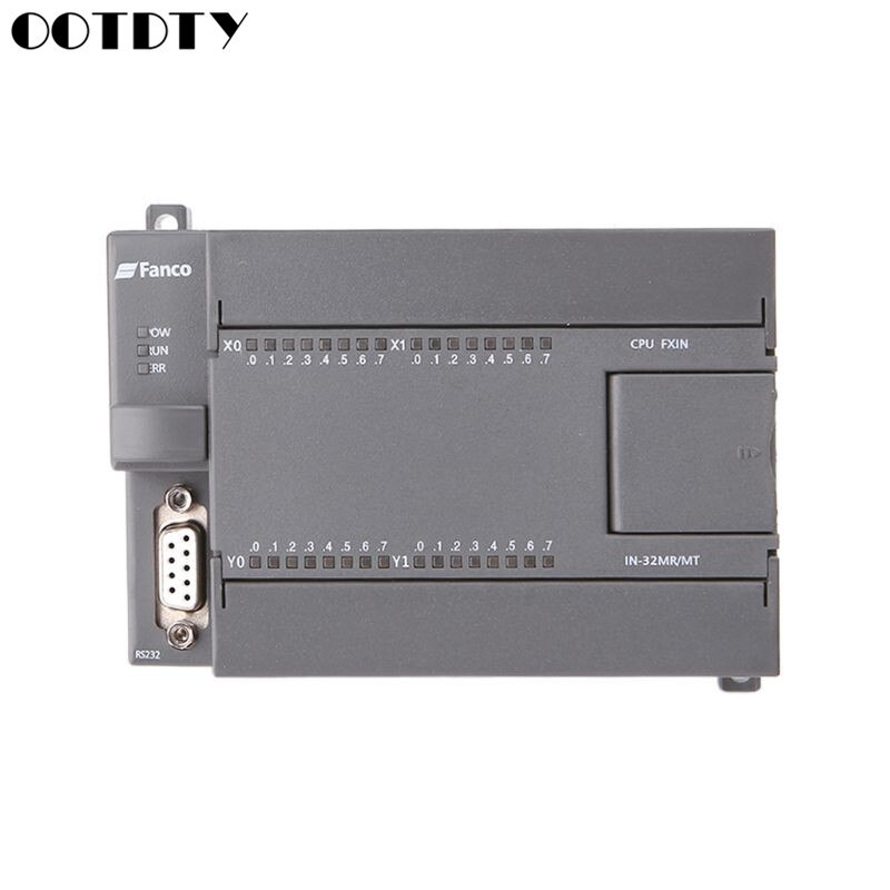 Controlador de módulo de Control Industrial 32MR PLC FX1N DC24V 16 entradas 16 salidas GX desarrollador GX Works2 para Mitsubishi