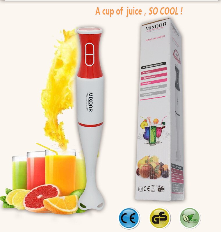 Multi-function Electric Cooking Stick Machine Mixer Food Supplement Juicer Milkshake Handheld MIX-538A