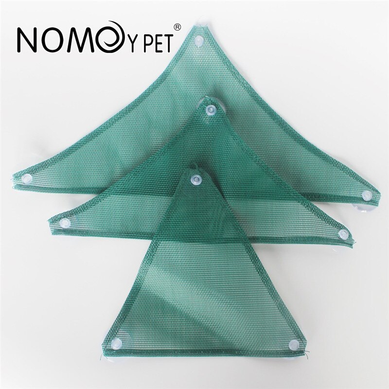 Rettile amaca traspirante Mesh triangolare Habitat lettino ponte Decor per prodotti di arrampicata lucertola drago barbuto