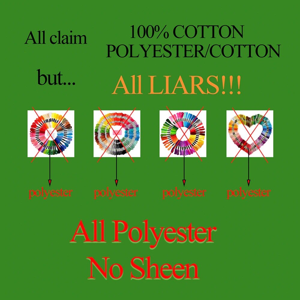 Random DM* Color Sets Soft Egyptian Cotton Embroidery Thread Yarn Crochet String Craft handmade 8 meters mixed labels