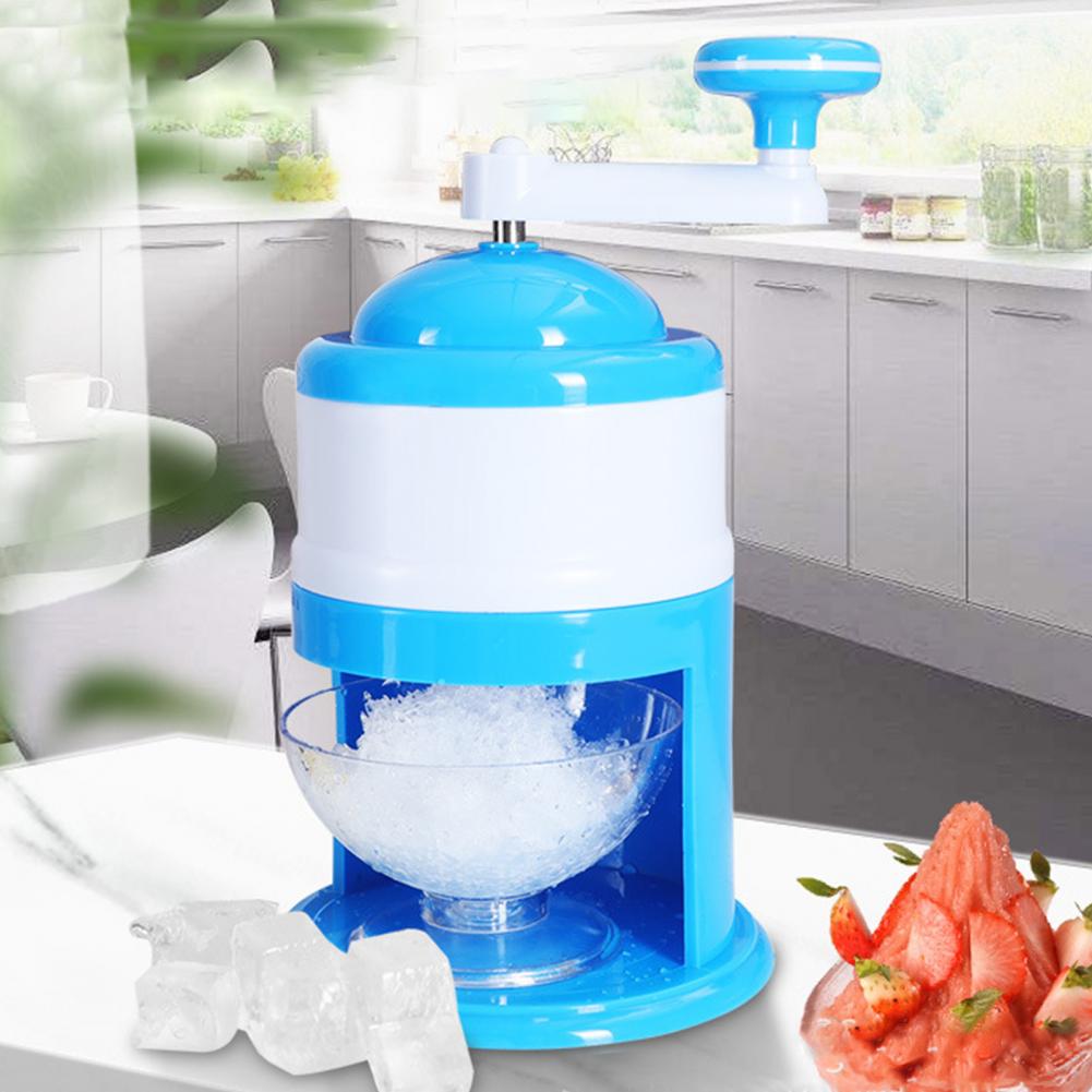 Ice Shaver Eco-friendly Large Capacity Plastic Manual Ice Shaver Machine for Home