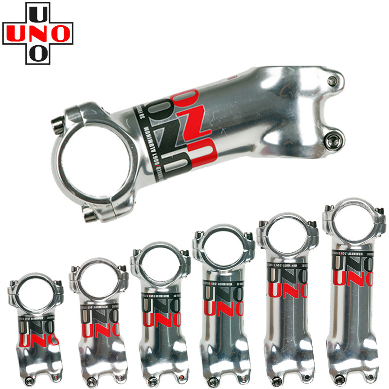 Zilver Uno Mountainbike Mtb Ultralichte Racefiets Stuurpen 7 /35 /17 ° Graden Van de Negatieve Hoek Stem Kraan