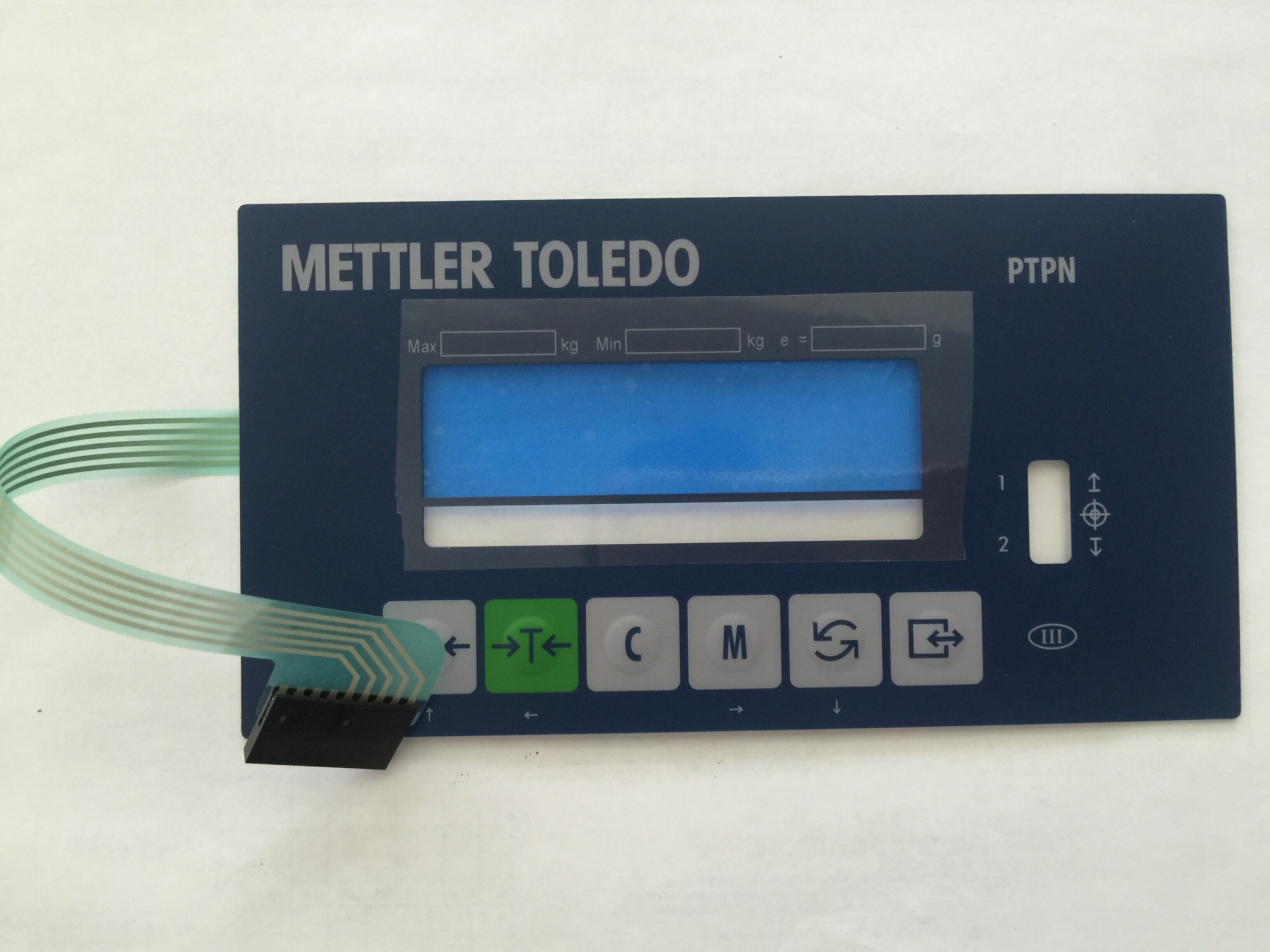 IND320L XK3123 XK3123-3000 PANTHER METTLER TOLEDO Weighing Indicator Replacement touch keypad