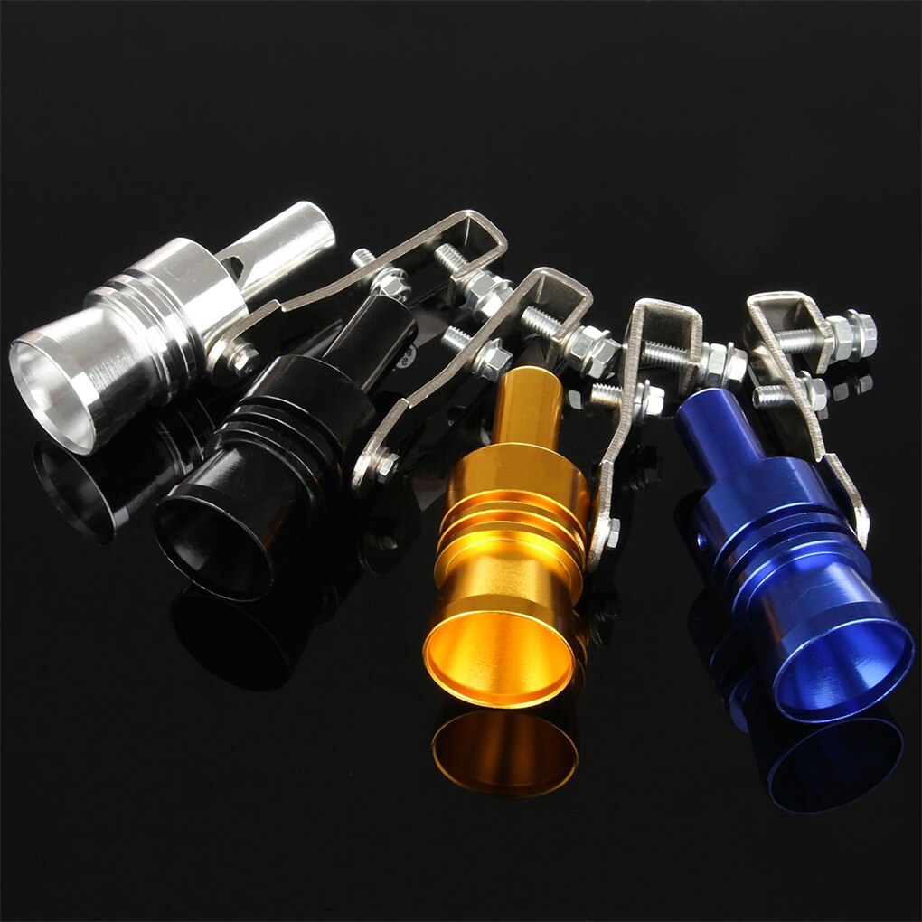 Universal carro turbo apito carro remontagem turbo apito tubo de escape som turbo cauda