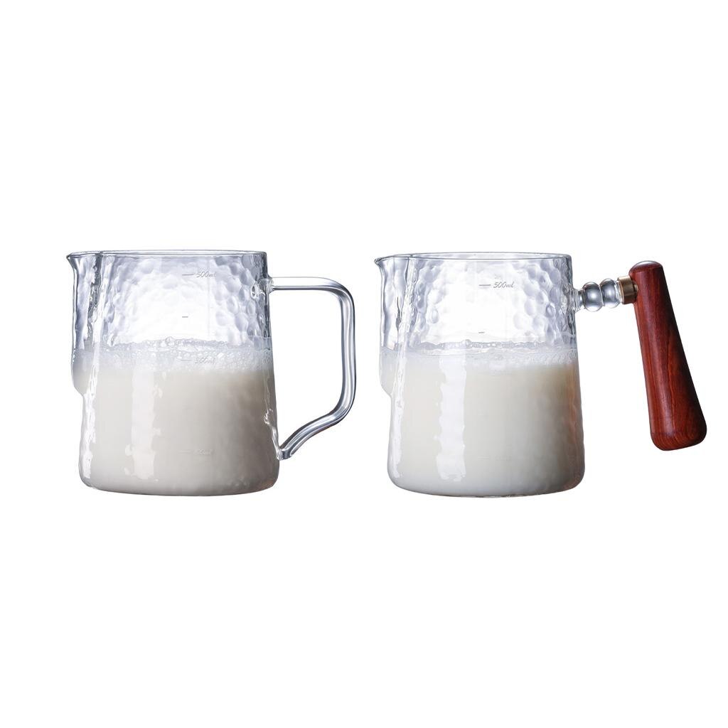 Melk Opschuimen Jug Decorating Melk Pitcher Melk Opschuimen Werper Voor Barista