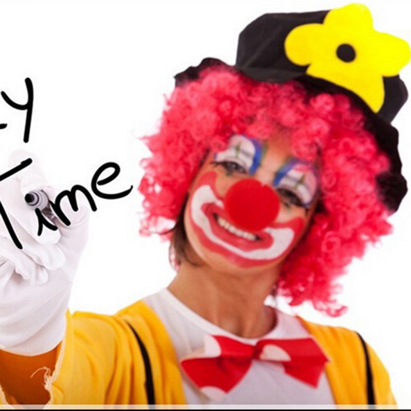1 PCS 5cm Leuke Clown Neus Rode Spons Neus Sponge Ball Red Clown Magic Neus voor Halloween Party Decoratie accessoire