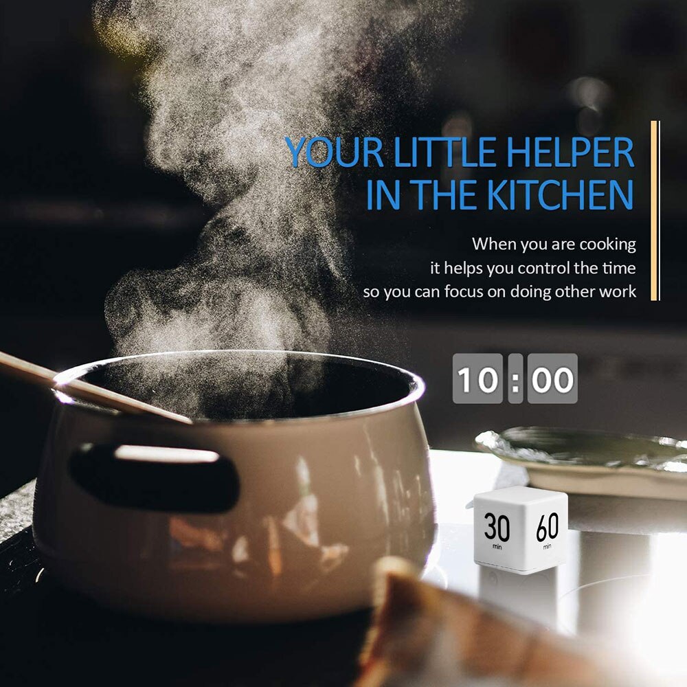 Cube Kitchen Timer The Miracle Cube Timer 1 3 5 10 /15 20 30 60 Minutes For Time Management Kids Timer Workout Timer