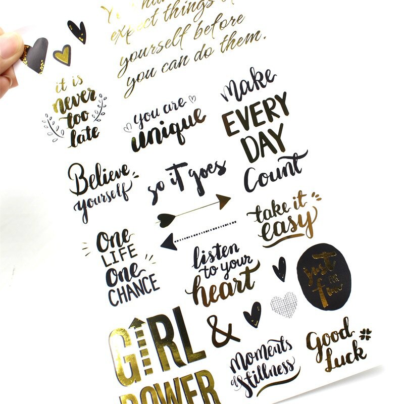 KSCRAFT Good Day Lovely Sticker set for Scrapbooking DIY Projects/Photo Album/Card Making Crafts