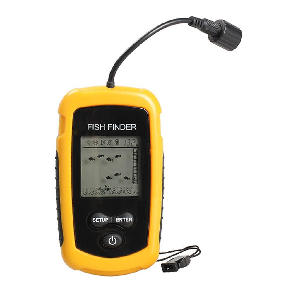 TL88 Fishing Wired Fish Finder Depth Sonar Sensor Sounder Alarm Fishfinder lure Echo Sounder Fishing Finder Lake Sea Fishing