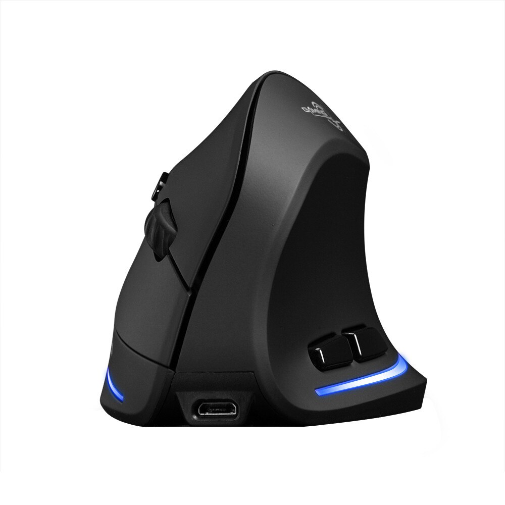 ZELOTES F-35 2.4GHz Wireless Rechargeable Mouse 2400DPI 6 Button Vertical Mouse Mice Computer Mouse Gamer Mice 529#