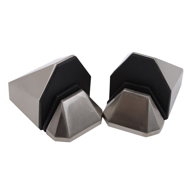 Metalen Verstelbare Glasplaat Houder Glas Klemmen Plank Ondersteuning Beugel Chroom Plank Houder Glas Plank Beugel