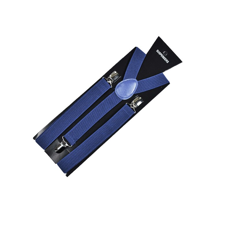 Tirantes elásticos de Color sólido para hombre y mujer, Tirantes ajustables, pantalones con tirantes para traje de boda, accesorios para falda,: 09