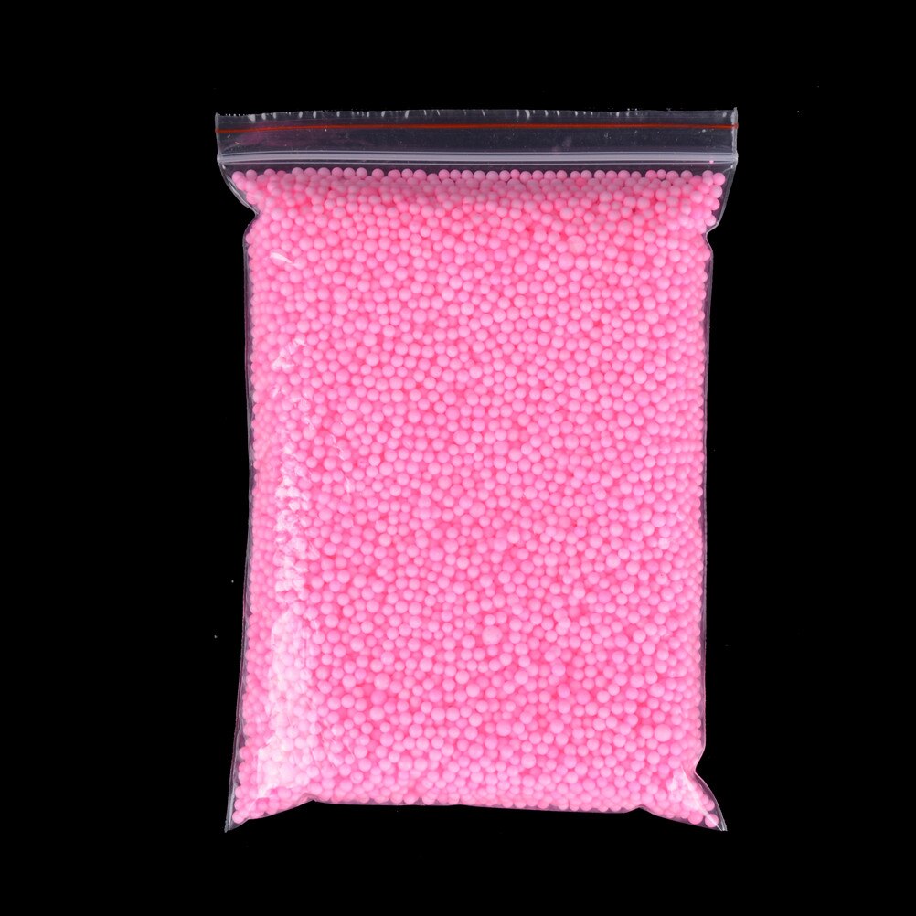 1 tasche DIY Schnee Schlamm Partikel Zubehör Schleim Kugeln Kleine Tiny Schaum Perlen Für Floam Füllstoff Für DIY liefert: 5