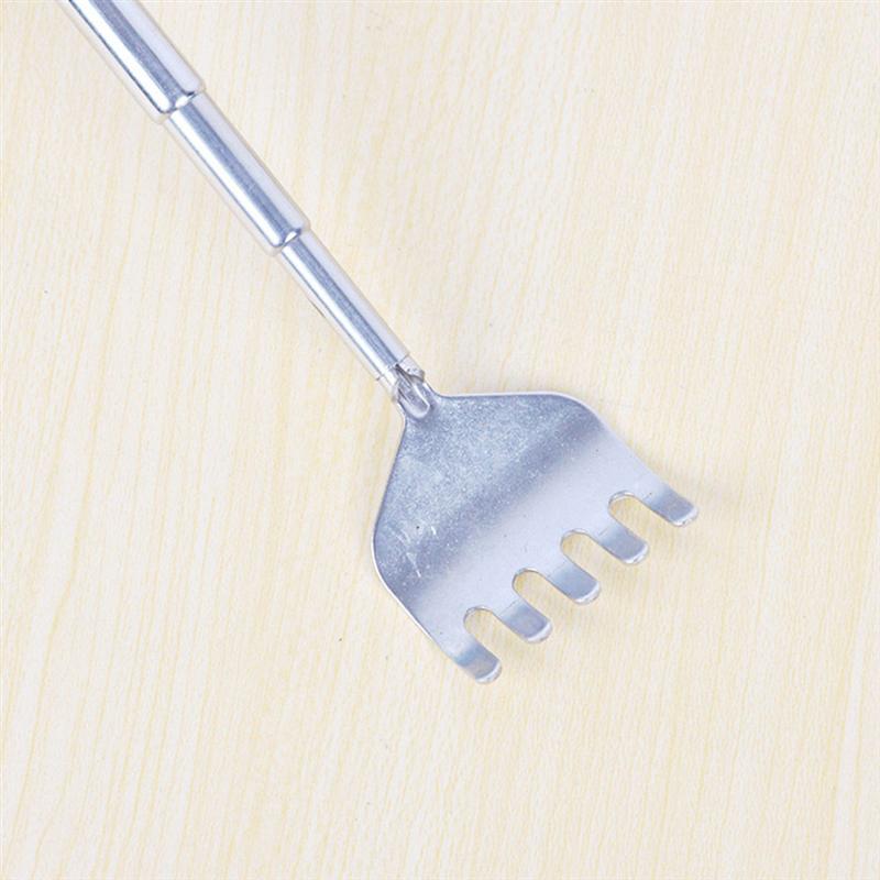 5Pcs Back Scratcher Iron Back Massage Scratching Tool Portable Stretchable Back Scratch Tool Back Massager 52x5cm