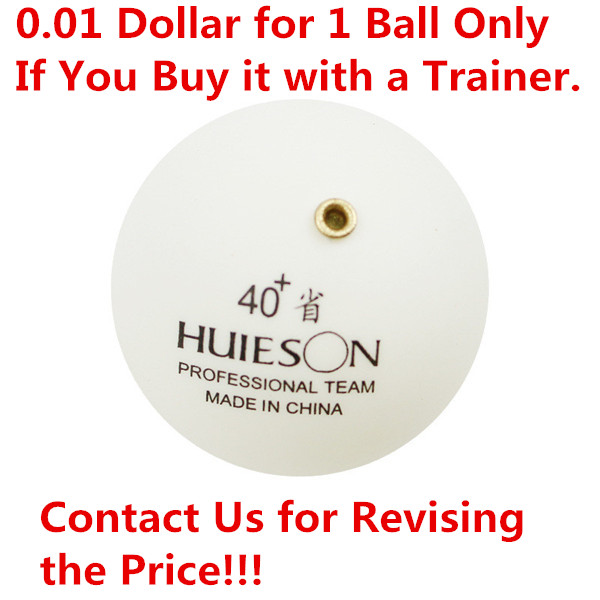 Huieson Bordtennis Treningsmaskin Fast Rask Rebound Ping Pong Ball Slagtrener: Bordtennisball