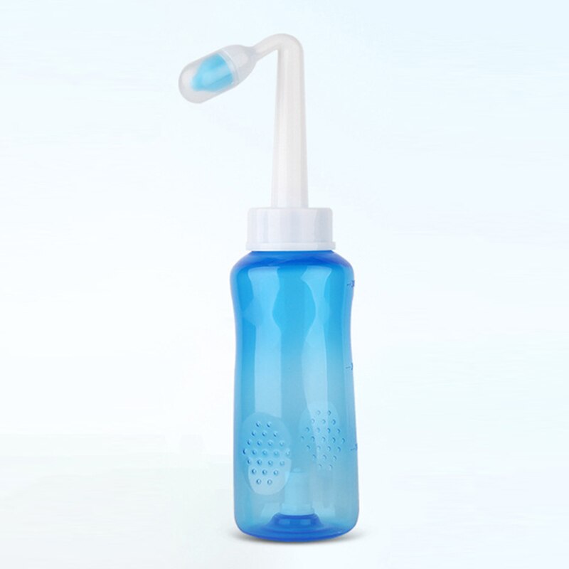 Limpiador Nasal para niños y adultos, Protector Nasal de sinusita, limpia humectante, evita rinitis alérgicas, Neti Pot, 300ML: Default Title