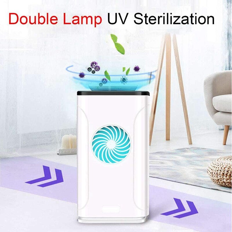 4 IN 1 Portable UV Air Purifier Ozone Generator Air Purification Machine Air Clean Ozonizer Machine EU Plug