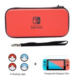 6 in 1 Portable Hard Shell Case for Nintend Switch Cute Cartoon Water-resistent EVA Carrying Storage Bag for NS Console: 2