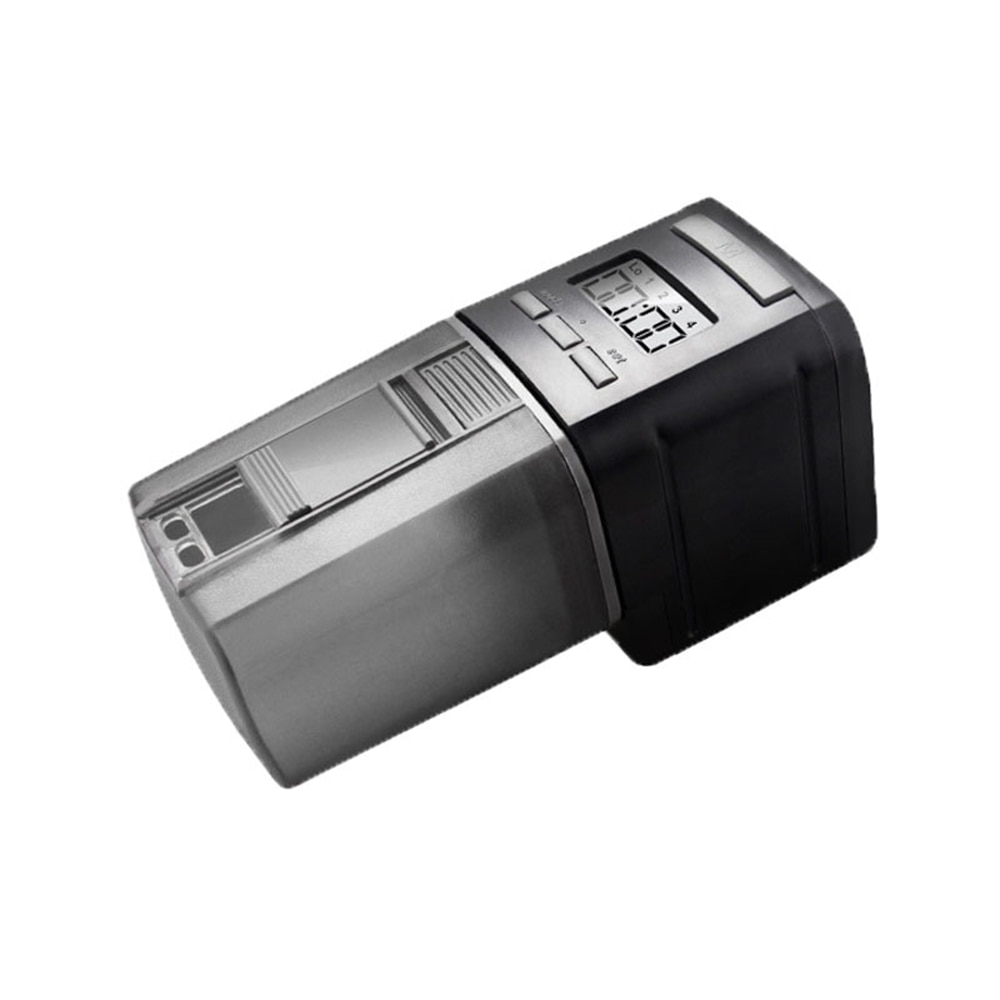 Mini Automatic Fish Feeder Aquarium Fish Food Automatic Timer Feeding Dispenser Adjustable Output Auto Feeder