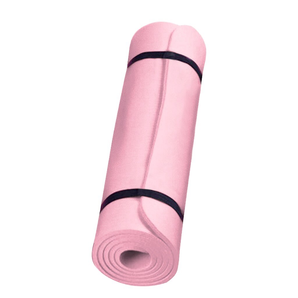 183X60Cm Yoga Mat Anti-Slip Sport Fitness Mat Comfort Foam Yoga Mat Voor Oefening Pad Vrouwen sport Yoga Gymnastiek Pilates Matten: Pink 