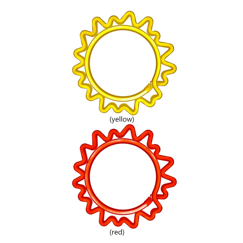 LED Neon Light Sun Planet Sign LED Neon Lamp Fairy Art Night Lamp Lighting Home Party Decor Supplies