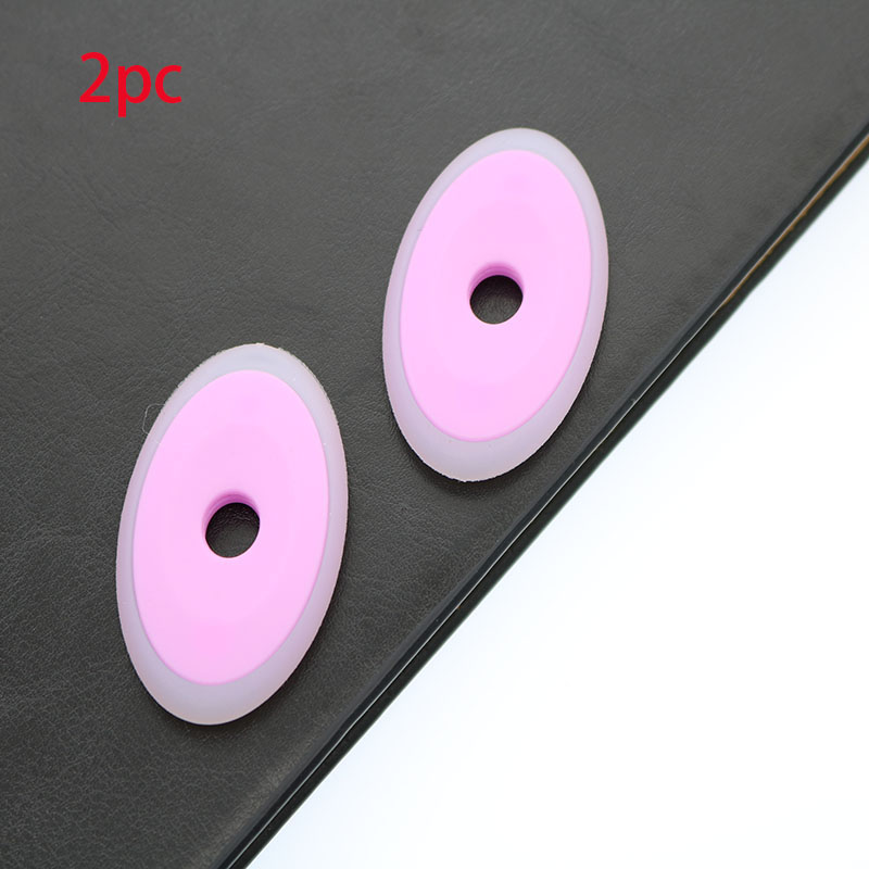 2Pc Neutrale Uitwisbare Pen Speciale Rubber Leuke Cartoon Ovale Gum Kinderen Studenten Briefpapier School Kantoorbenodigdheden: purple