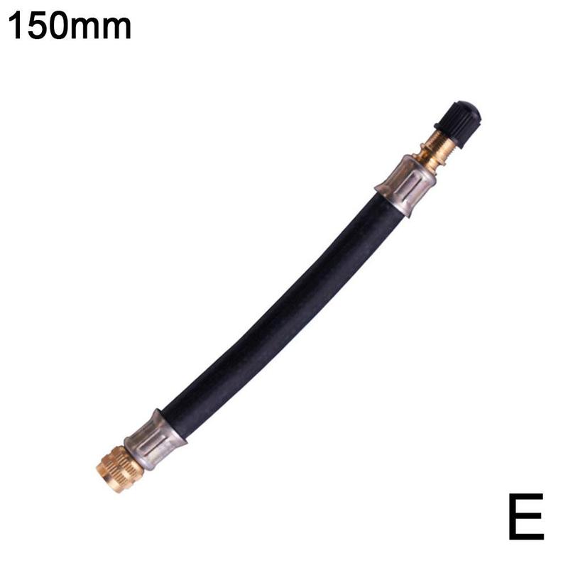 Opblaasbare Buis Verlengstuk Diverse Gevlochten Flexibele Slang Ventiel Rubber Slang Staaldraad Auto Wielen Band Ventiel Adapter: E